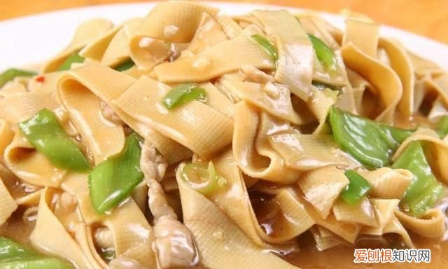 最简单的家常炒干豆腐做法