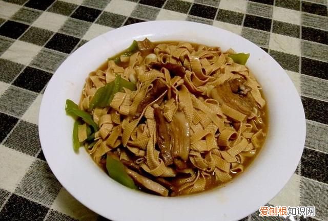 最简单的家常炒干豆腐做法