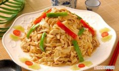 最简单的家常炒干豆腐做法