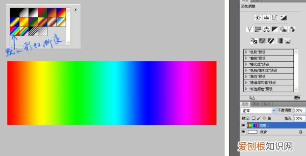 PS色环该如何调出来，ps自带的色环在哪儿