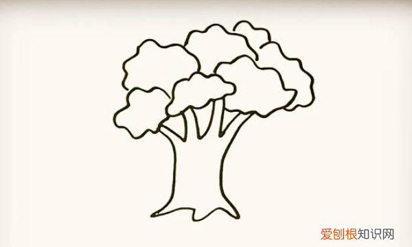 大树怎么画素描简单，怎么画一颗大树的铅笔画