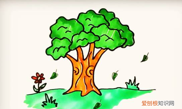 大树怎么画素描简单，怎么画一颗大树的铅笔画