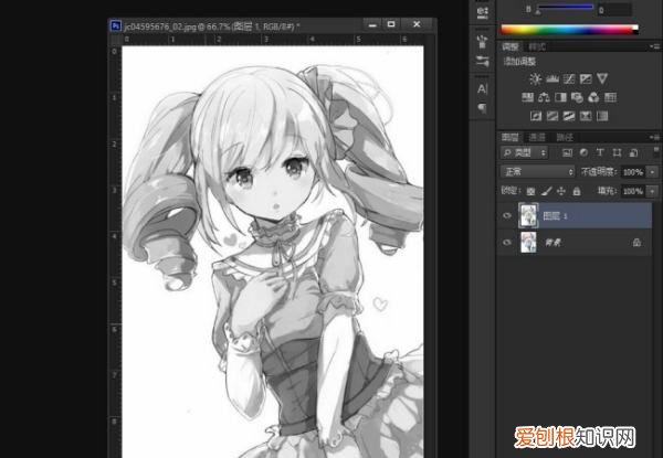 ps里该怎么样提取线稿，Photoshop怎么把图片变成线稿