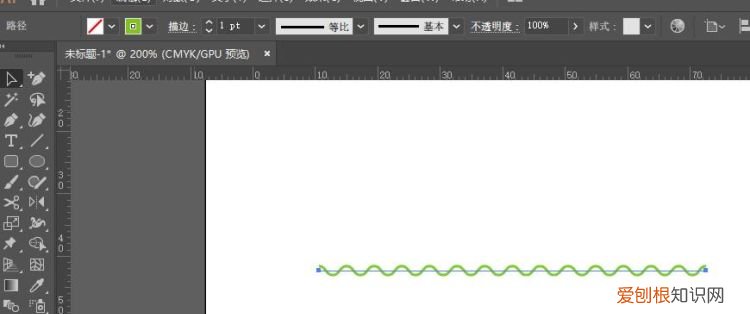 ai应该如何才能画波浪线，ai的波纹效果怎么裁切不变形