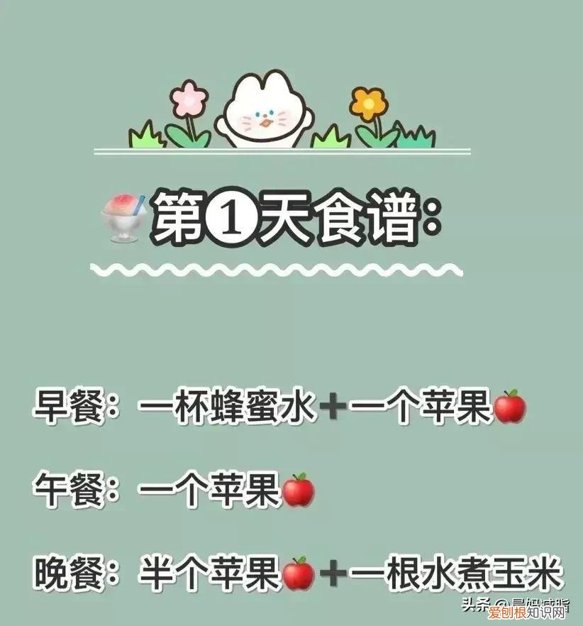 苹果减肥法三天瘦8斤