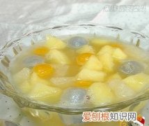 怎么做水果甜羹，用小汤圆做水果甜羹要哪些材料好吃
