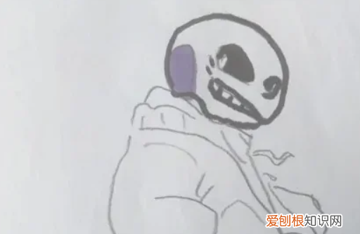 如何画个像素Sans，怎么画传说之下的sans,简笔画