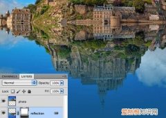 ps圆形底怎么做倒影，ps应该怎么才可以做倒影效果