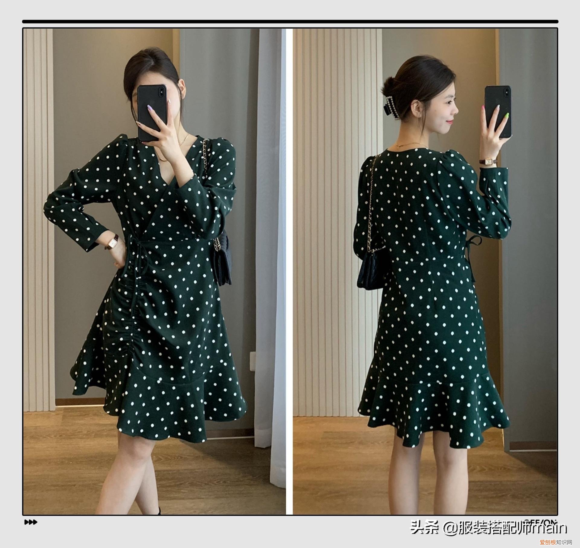 秋装新款女装连衣裙两件套