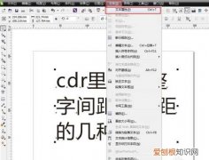 应该怎么调cdr的字间距，cdr怎么调字间距和行距