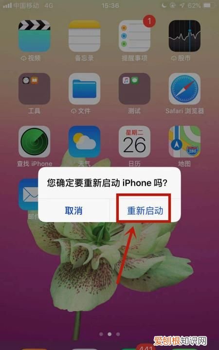 iphone手机该咋重启手机，苹果手机重启按哪个键重启