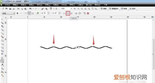 cdr中怎么样画直线，cdr中怎么把直线变成虚线后统一间距