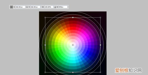 PS色环咋调出来，ps应该如何才可以将色环调出颜色