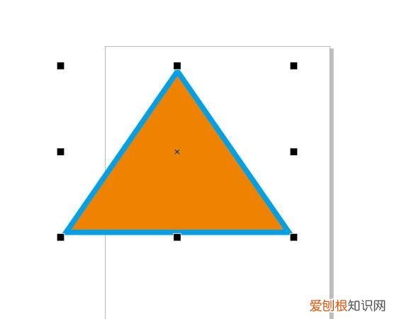 cdr要怎样才可以画三角形，cdr怎么把长方形变成三角形