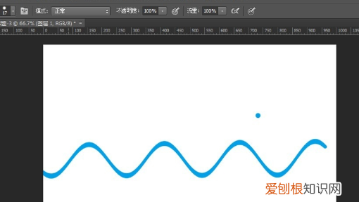 波浪线怎么画，ps怎么画波浪线