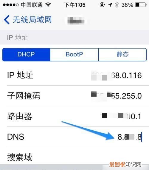 如何修改dns地址手机苹果