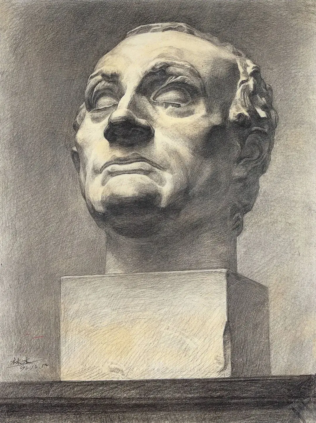 石膏像素描人物及名字