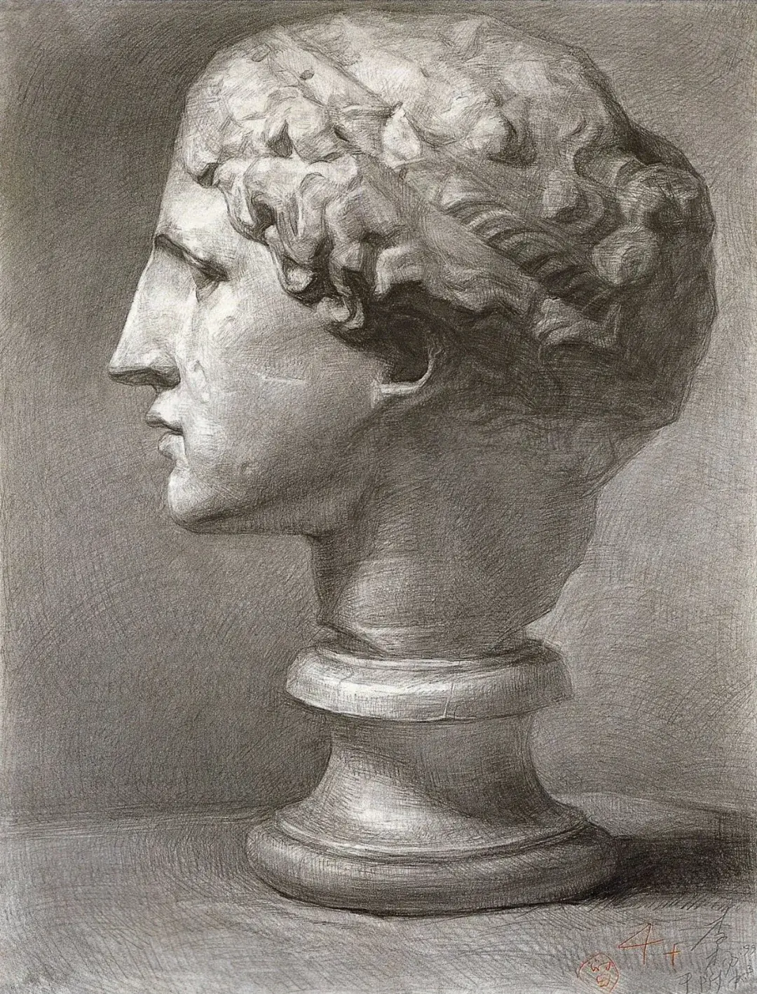 石膏像素描人物及名字