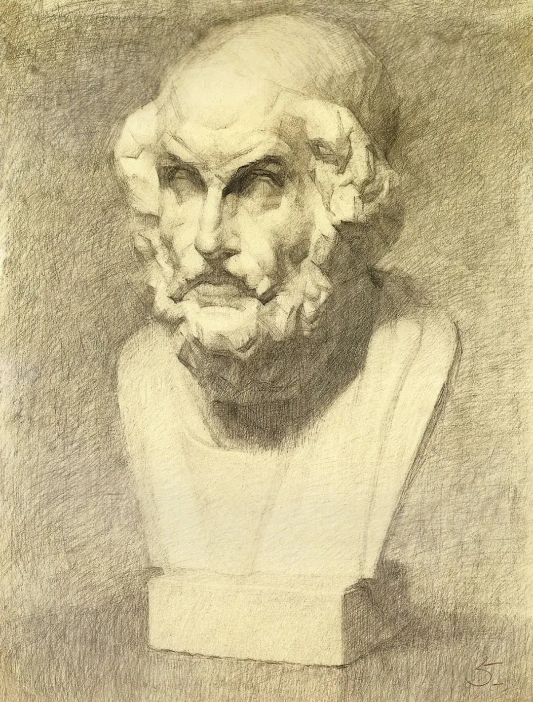 石膏像素描人物及名字