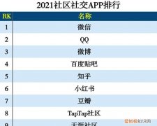 2021社交app分类排行