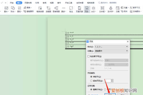 word文档的页码怎么改，word文档怎么设置页码