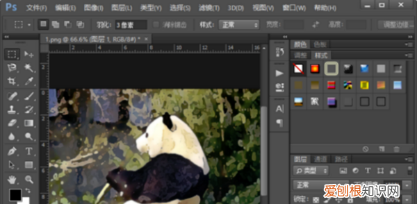 ps设计名片教程，PS油画效果需要咋样才能做