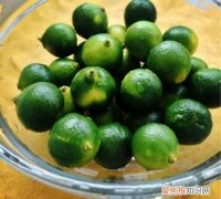 小青橘子怎么泡水，海南小青柠檬怎么保存