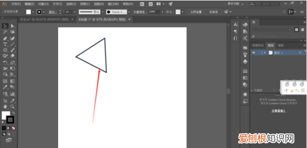 ai需要咋得才可以画三角形，如何在圆内画一个正三角形