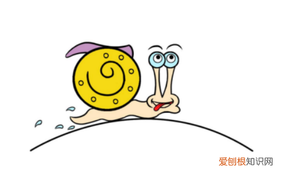 画蜗牛最简单的画法，蜗牛怎么画简单又好看