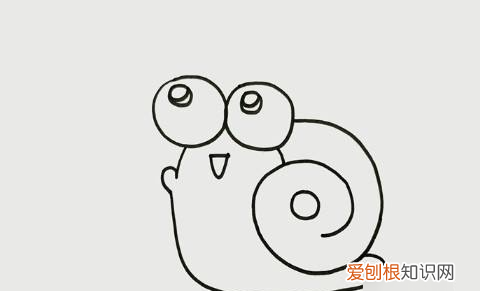 画蜗牛最简单的画法，蜗牛怎么画简单又好看