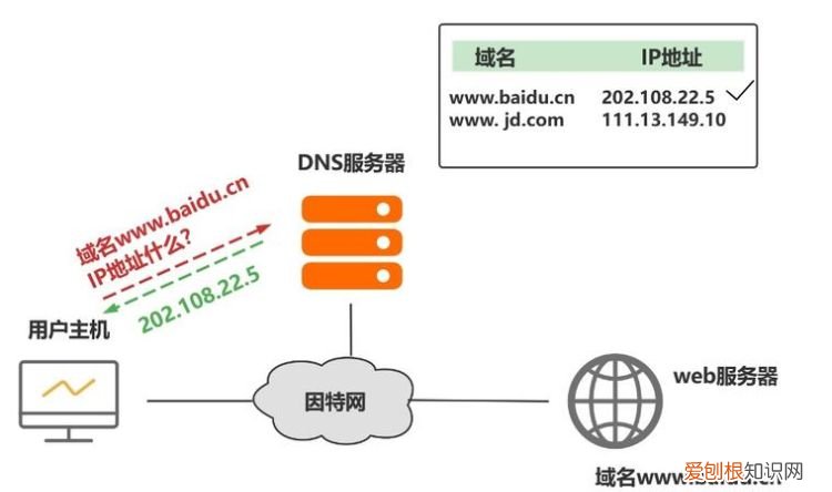 dns的作用是什么，ip地址和域名的作用是什么