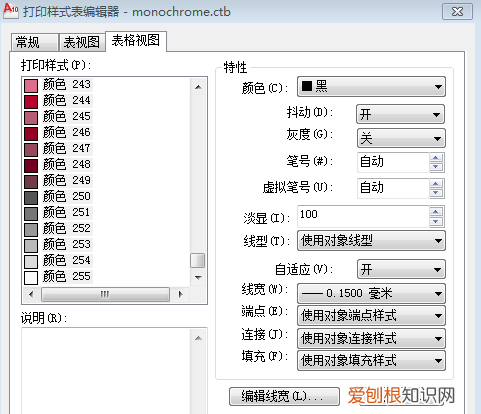 cad打印样式怎么设置最完美