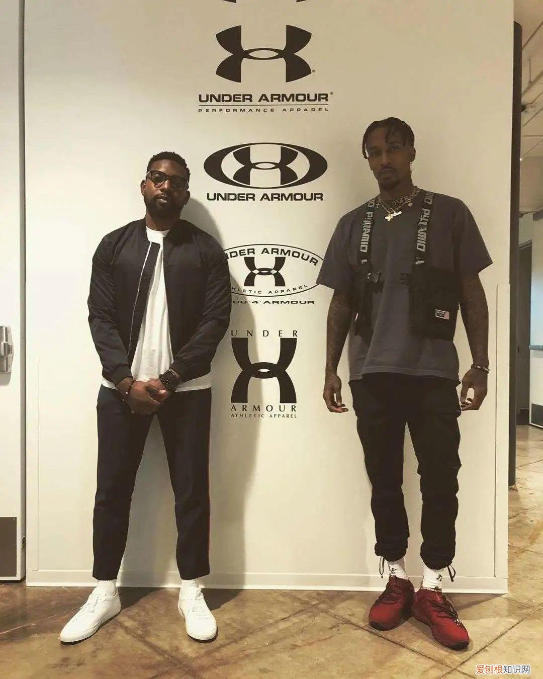 库里和詹宁斯上脚安德玛新鞋款！