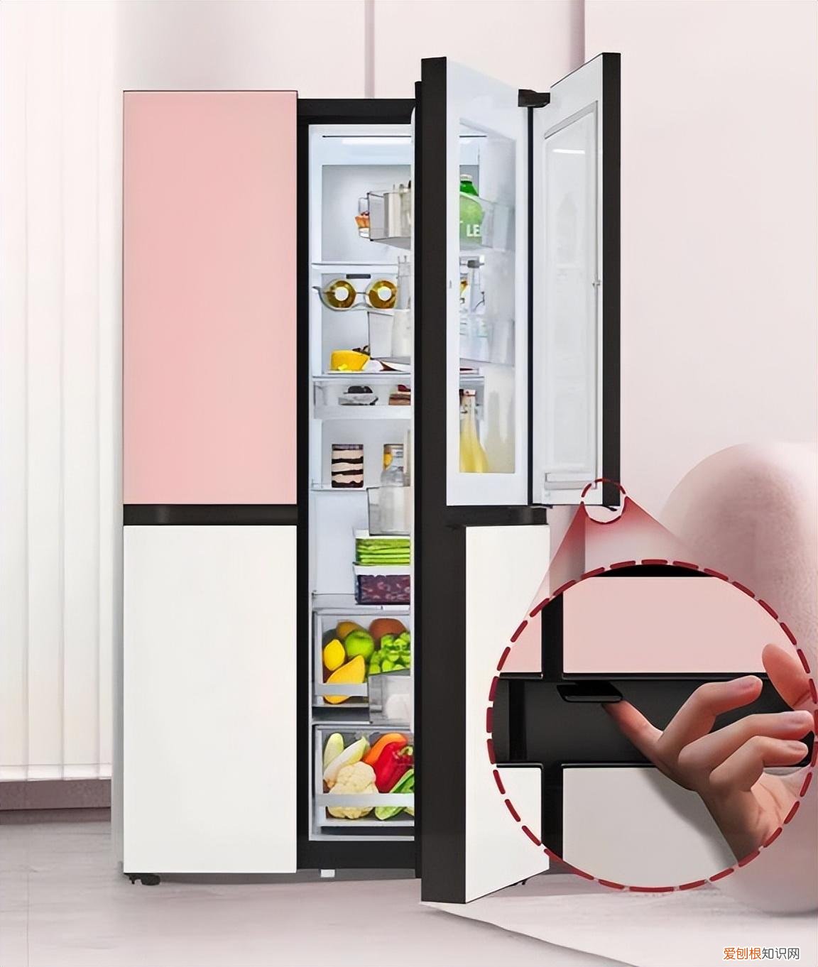 LG对开门智能冰箱焕新上市