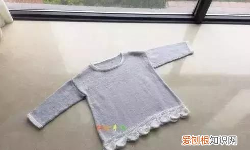 1到2岁宝宝毛线套头衫编织教程
