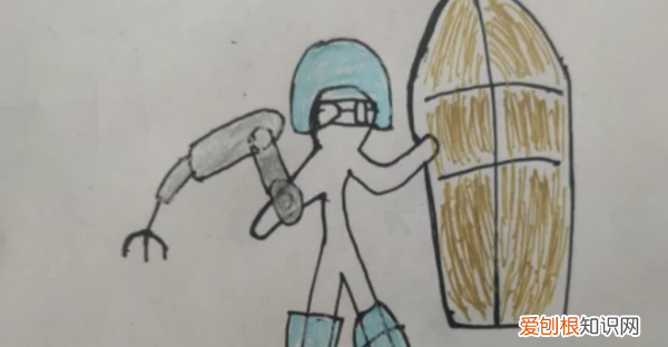 怎么画火柴人,机甲火柴人怎么画霸气