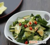 黄瓜荆芥怎么调，荆芥的吃法荆芥拌黄瓜怎么做