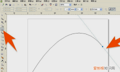 cdr直线变圆弧，cdr该咋才可以画弧线