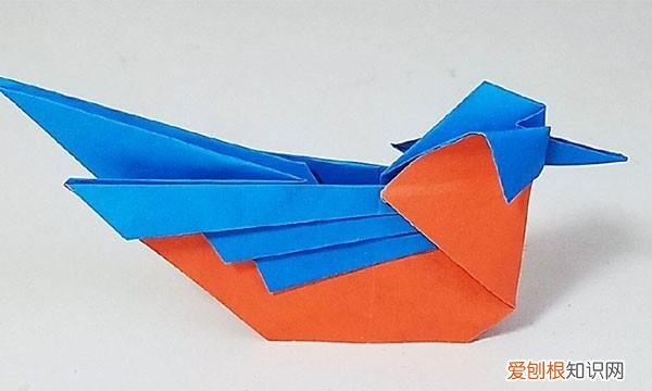 教你如何纸折小鸟~~，折纸小鸟怎么做简单的