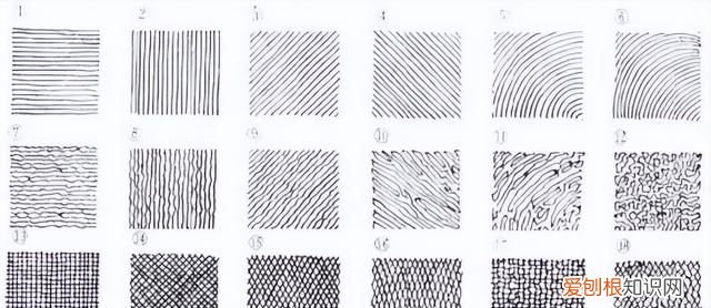 这些是画素描必学的排线方法和技巧英语