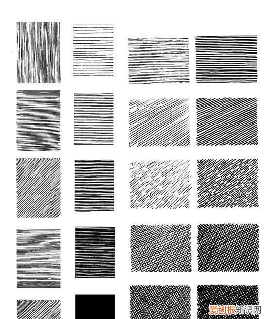 这些是画素描必学的排线方法和技巧英语