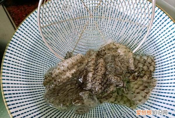 凉菜鱼皮的做法,凉拌鱼皮怎么做能变脆