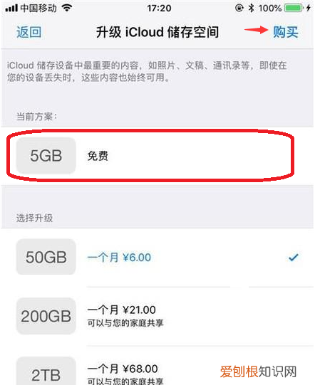 iCloud储存空间购买要怎么取消