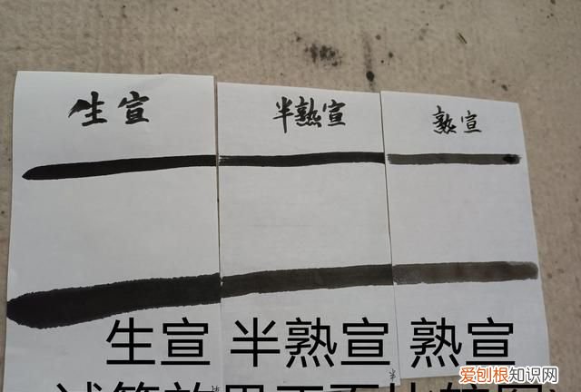 生宣熟宣半生半熟宣的区别,生宣熟宣和半生半熟宣有何区别