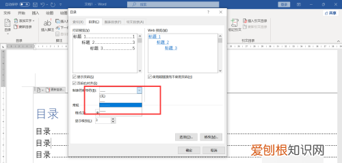 Word目录要怎样打虚线，word文件里方框怎么打勾