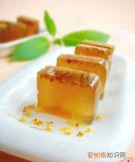 桂花可以做成什么美食，冰花桂花酱可以做什么菜