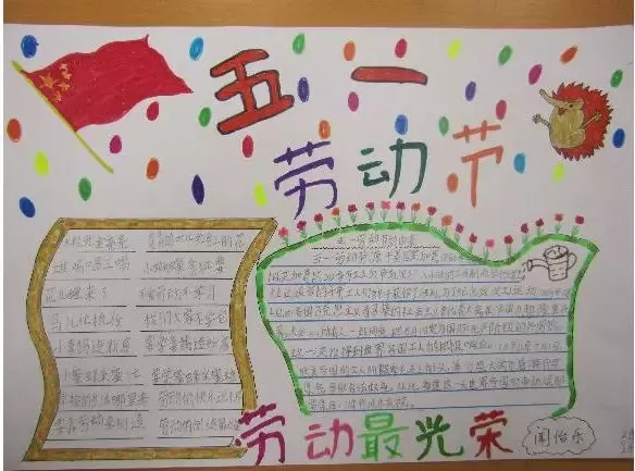 小学生手抄报图片大全没有字，小学手抄报精选！孩子一定能用到！