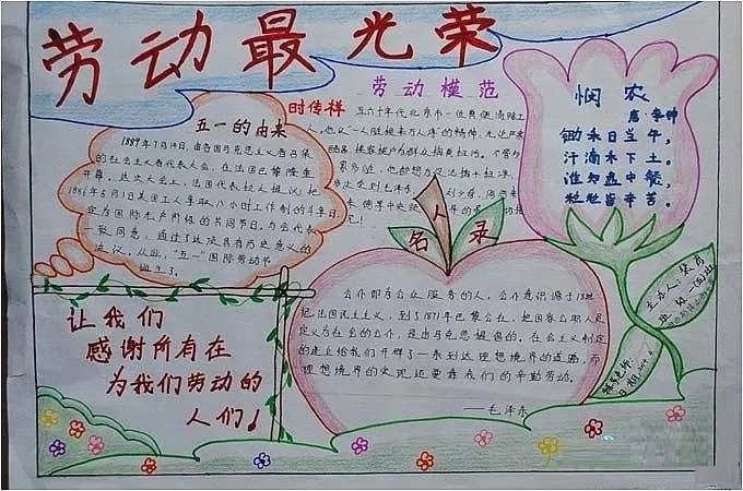 小学生手抄报图片大全没有字，小学手抄报精选！孩子一定能用到！