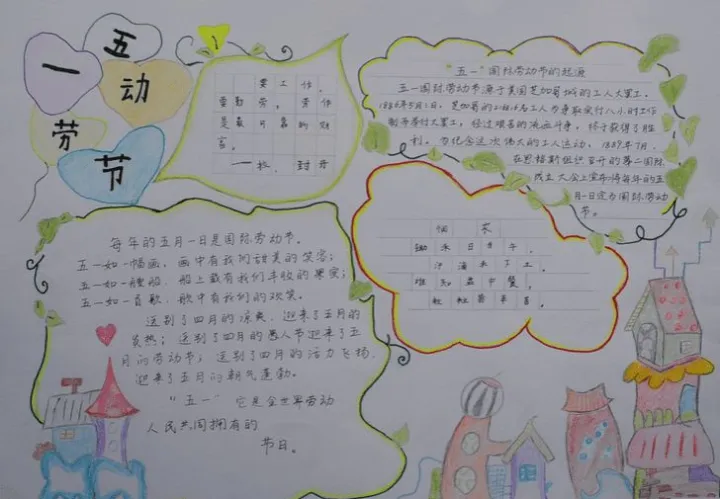 小学生手抄报图片大全没有字，小学手抄报精选！孩子一定能用到！