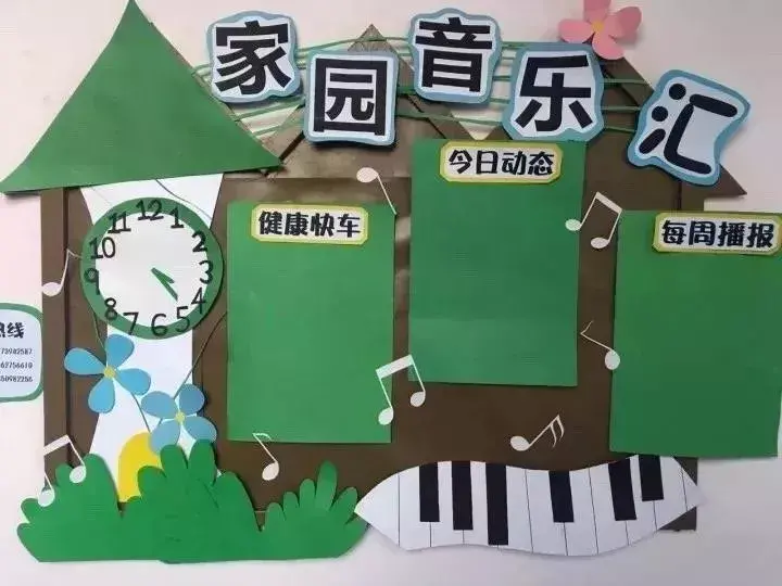 幼儿园家园栏育儿知识内容，听说开学前要布置家园栏？别急！我们给幼师准备好了